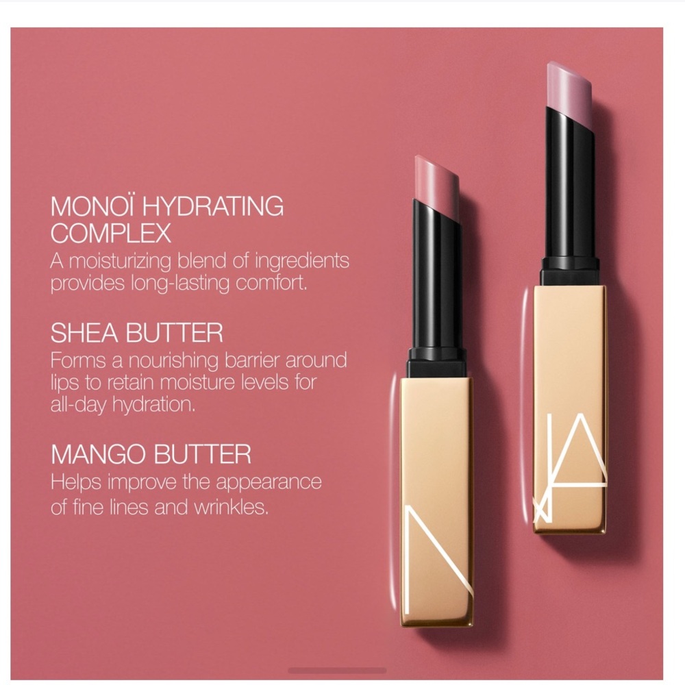 NARS HIGH GEAR Satin Lipstick - burnished coral - Picture 4 of 7